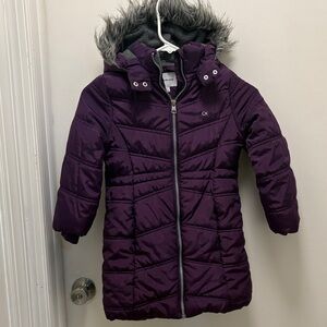 Calvin Klein Girls Long Coat